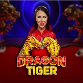 Official Live Casino logo: Dragon Tiger (Live) by Pragmatic Play at Robocat Casino