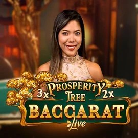 Prosperity Tree Baccarat logo by Evolution at Robocat Casino