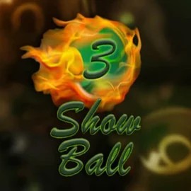 Show Ball 3 slot icon by Vibra Gaming, available at Robocat Casino
