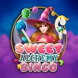 Sweet Alchemy Bingo logo – Bingo by Play’n GO at Robocat Casino